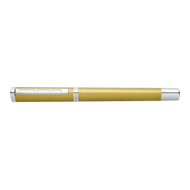 Staedtler Fyldepen - Triplus fine - guld - (bl skrift)